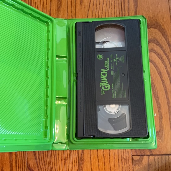 Universal original VHS Dr.Seuss How the Grinch Stole Christmas Jim Carrey - Picture 3 of 3